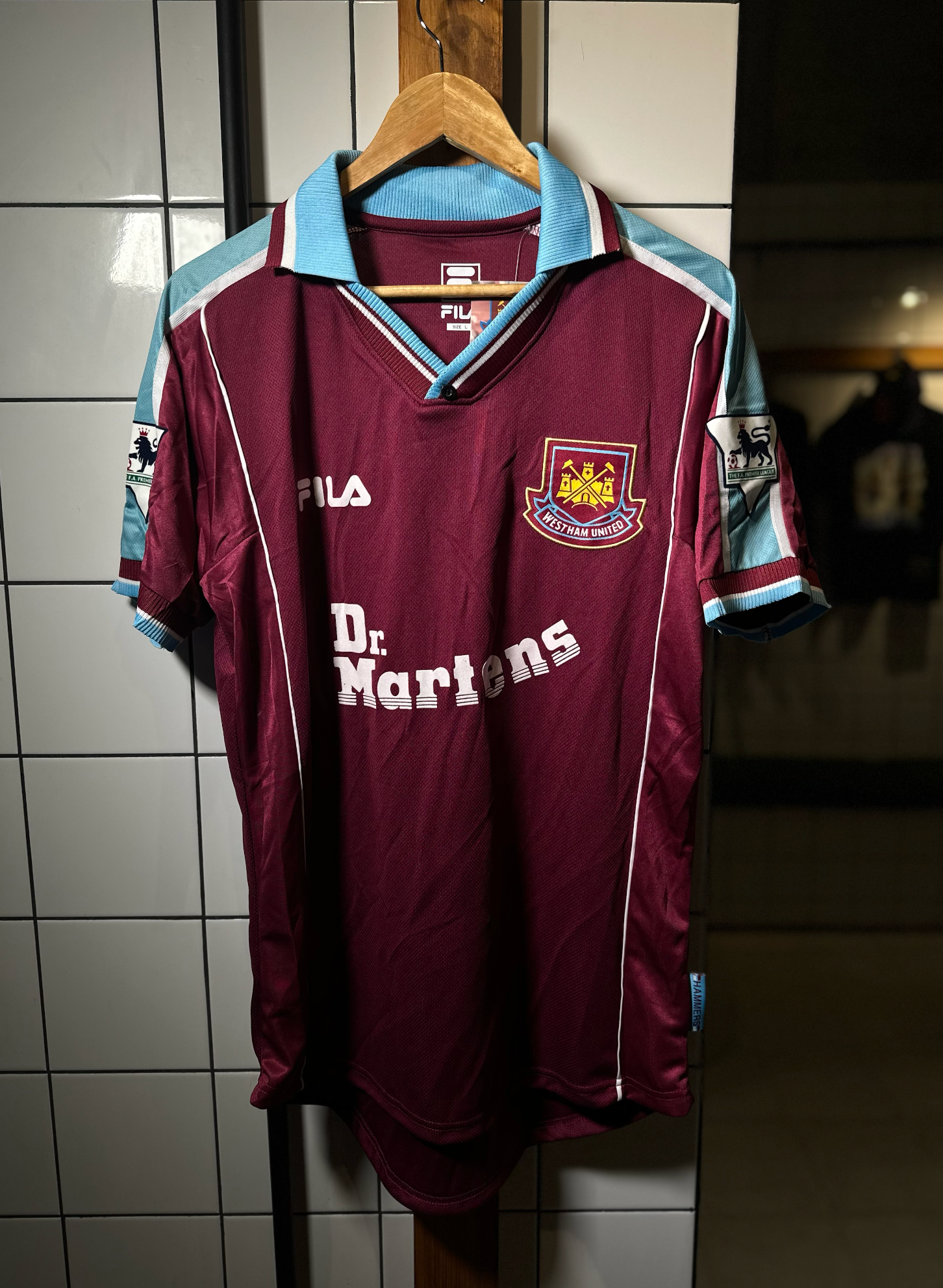 (Re edit)Camiseta West Ham 2000/01 Fila - Paolo Di Canio